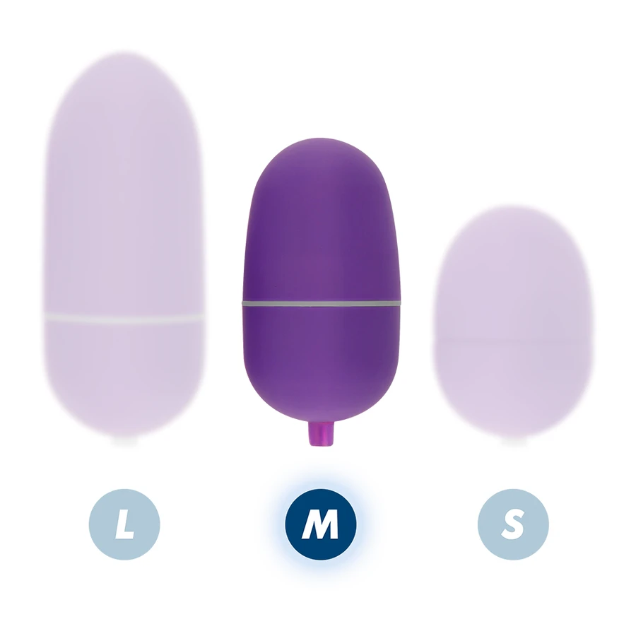ONLINE - REMOTE CONTROL VIBRATING EGG M PURPLE